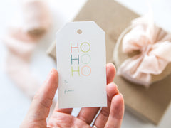 Ho Ho Ho Gift Tags – Set of 8 Gift Tags – Christmas Gift Tags – Holiday Gift Tags