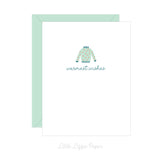 Warmest Wishes Card – Christmas Card – Holiday Card – Folded A2 Greeting Card – Social Stationery