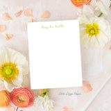 Hey, Hi, Hello Notepad – 50-Sheet Tear-Off Notepad, 4.25 x 5.5 Notepad