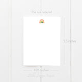 Rainbow Notepad – 50-Sheet Tear-Off Notepad, 4.25 x 5.5 Notepad
