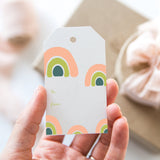 Rainbow Gift Tags – Set of 8 Gift Tags – 2 x 3.5 Gift Tags – Birthday Gift Tags – Holiday Gift Tags