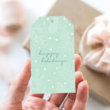 Happy Holidays Gift Tags – Set of 8 Gift Tags – Christmas Gift Tags – Holiday Gift Tags