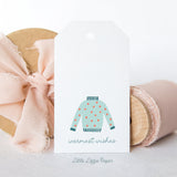 Warmest Wishes Gift Tags – Set of 8 Gift Tags – Christmas Gift Tags – Holiday Gift Tags