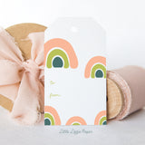 Rainbow Gift Tags – Set of 8 Gift Tags – 2 x 3.5 Gift Tags – Birthday Gift Tags – Holiday Gift Tags