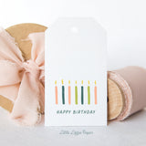 Happy Birthday Gift Tags – Set of 8 Gift Tags – 2 x 3.5 Gift Tags – Birthday Gift Tags – Holiday Gift Tags