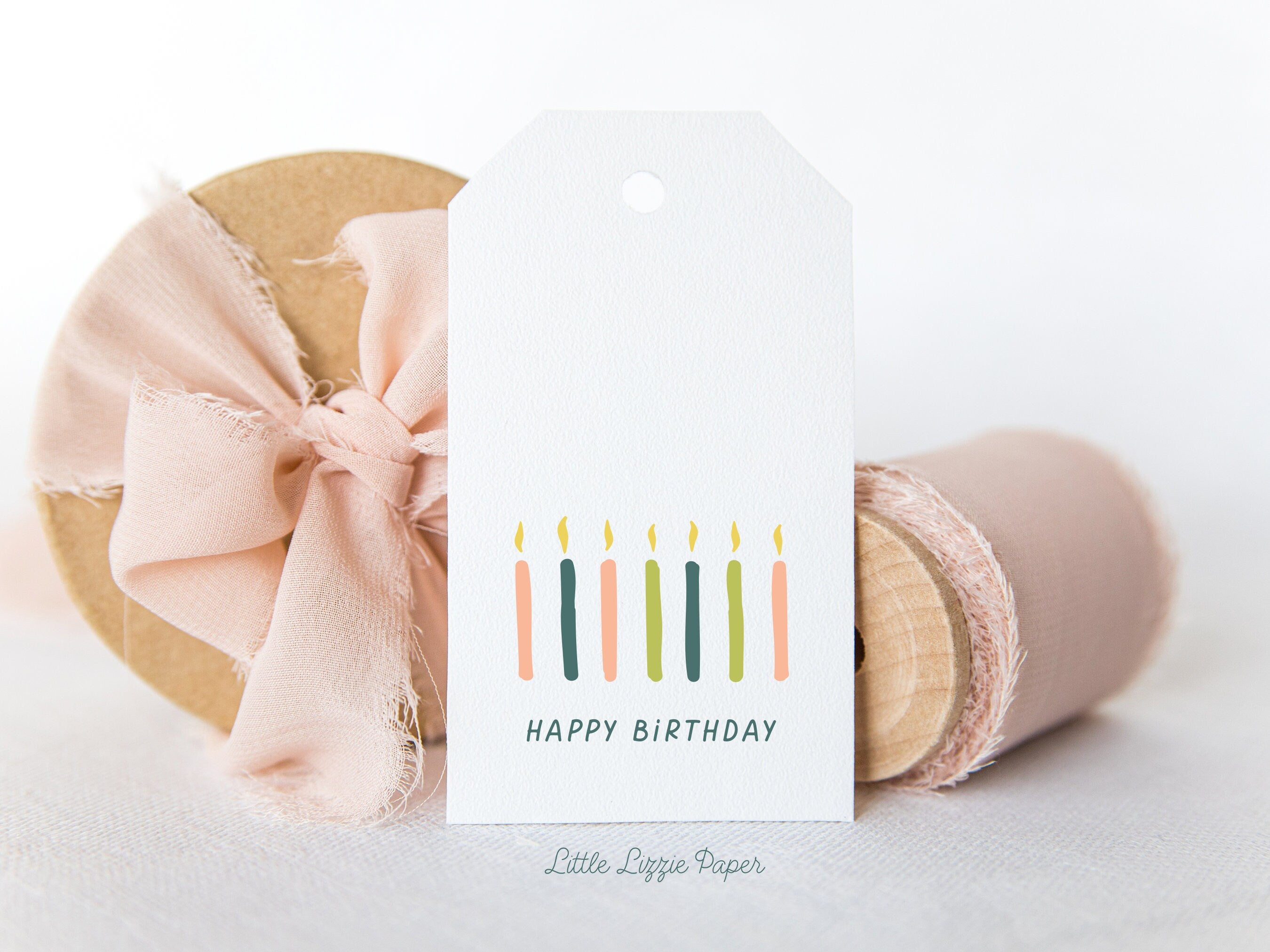 Happy Birthday Gift Tags – Set of 8 Gift Tags – 2 x 3.5 Gift Tags – Birthday Gift Tags – Holiday Gift Tags