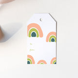 Rainbow Gift Tags – Set of 8 Gift Tags – 2 x 3.5 Gift Tags – Birthday Gift Tags – Holiday Gift Tags