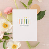 Happy Cake Day Card – Happy Birthday Card – Friendship Card – Folded 4.25 x 5.5 Greeting Card – Social Stationery