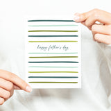 Father's Day Card – Folded 4.25 x 5.5 Greeting Card – Social Stationery