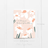 Birthday Card Bundle – Set of 6 Folded 4.25 x 5.5 Greeting Cards – Social Stationery