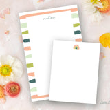 Notepad Bundle – Colorful Frame and Rainbow Notepads – 50-Sheet Tear-Off Notepads, 5.5 x 8.5 Notepad, 4.25 x 5.5 Notepad