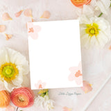 Notepad Bundle – White Floral To Do and Blush Floral Notepads – 50-Sheet Tear-Off Notepads, 5.5 x 8.5 Notepad, 4.25 x 5.5 Notepad