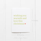Holiday Card Bundle – Set of 6 Folded 4.25 x 5.5 Greeting Cards – Social Stationery