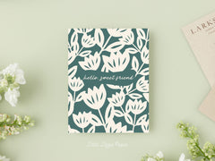 Hello Sweet Friend Card – Friendship Card – Folded 4.25 x 5.5 Greeting Card – Social Stationery