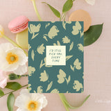 I'd Still Pick You Card – Friendship Card – Folded 4.25 x 5.5 Greeting Card – Social Stationery