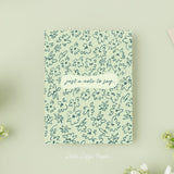 Just a Note To Say – Friendship Card – Folded 4.25 x 5.5 Greeting Card – Social Stationery